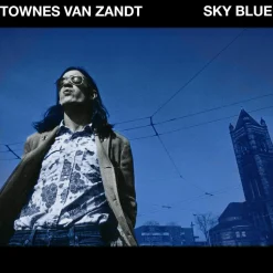 Townes Van Zandt - Sky Blue LP Vinyl Record (Limited Edition Australian Exclusive Deep Blue Vinyl)