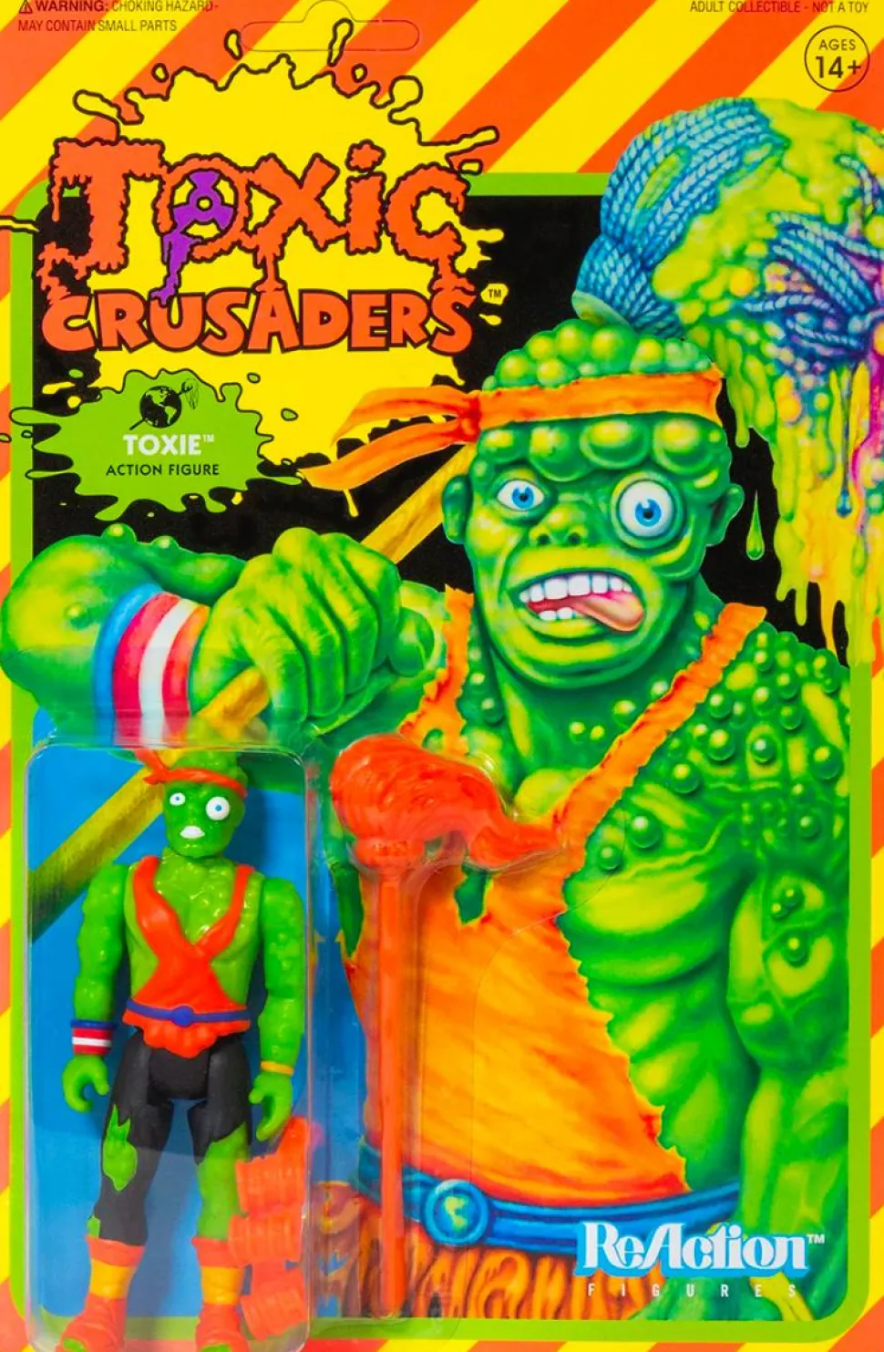 Toxic Crusaders - Toxie ReAction 3.75” Action Figure