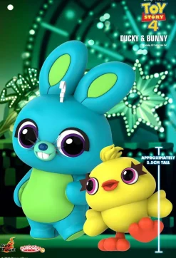 Toy Story 4 - Ducky with Bunny Cosbaby Hot Toys Bobble-Head Figure