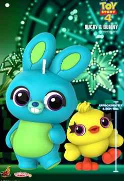 Toy Story 4 - Ducky with Bunny Cosbaby Hot Toys Bobble-Head Figure