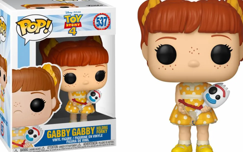 Toy Story 4 - Gabby Gabby with Forky Pop! Vinyl Figure