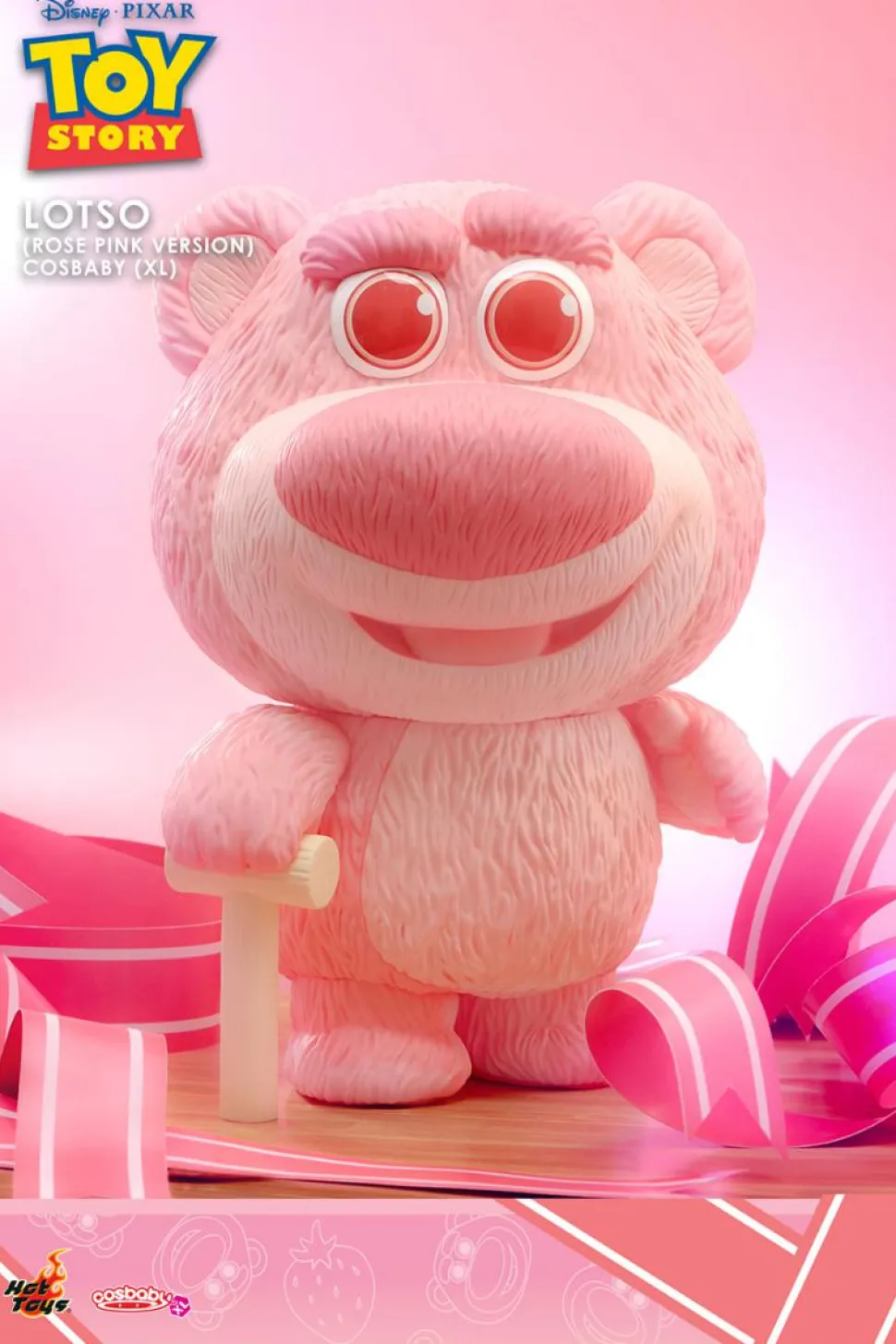 Toy Story 3 - Lotso (Rose Pink Version) Cosbaby (XL) Hot Toys Figure