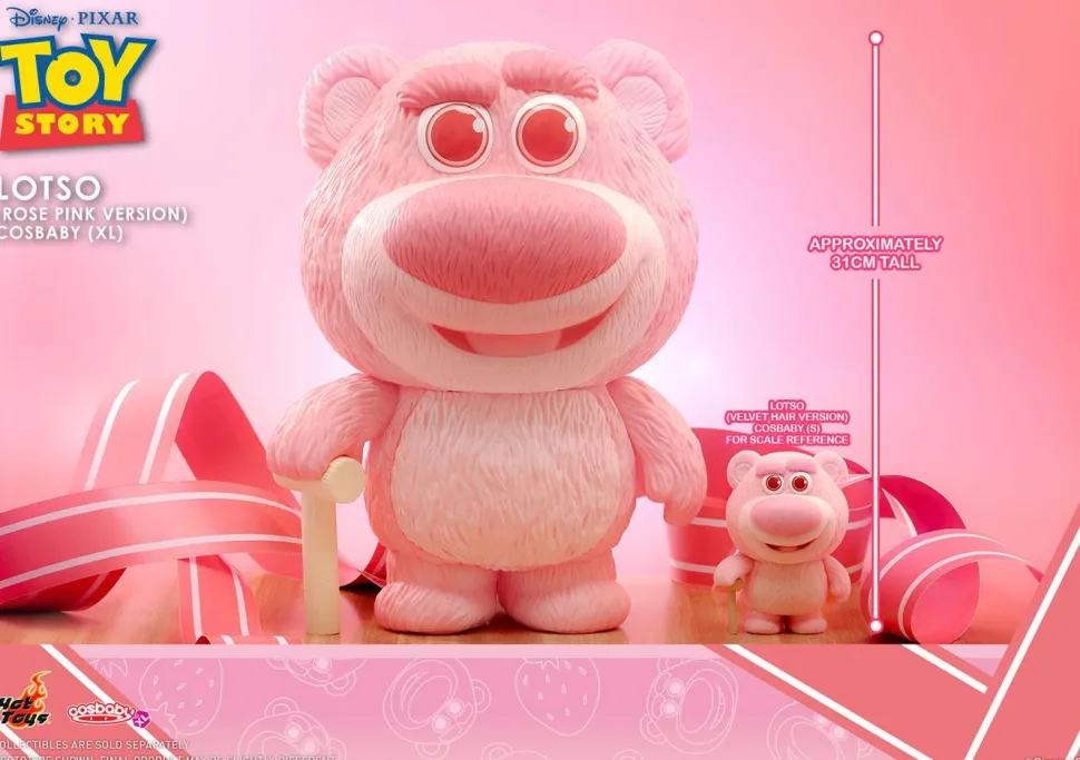Toy Story 3 - Lotso (Rose Pink Version) Cosbaby (XL) Hot Toys Figure