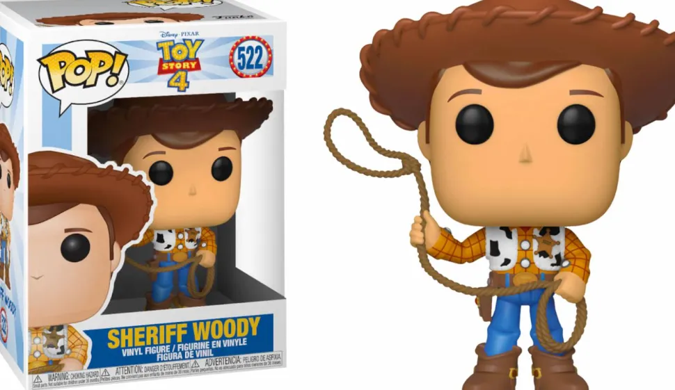 Toy Story 4 - Sheriff Woody Pop! Vinyl Figure