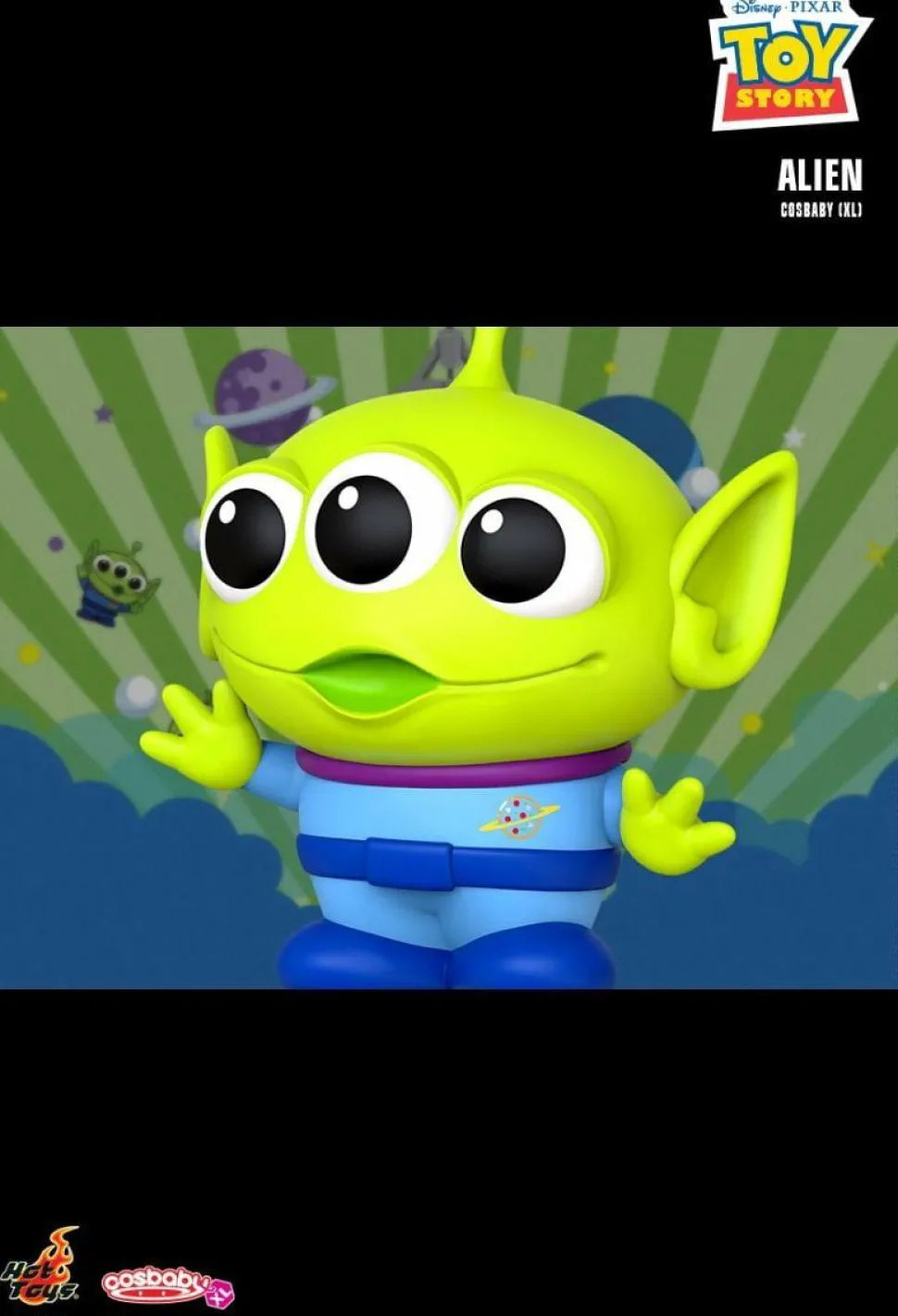 Toy Story - Alien Cosbaby (XL) Hot Toys Figure