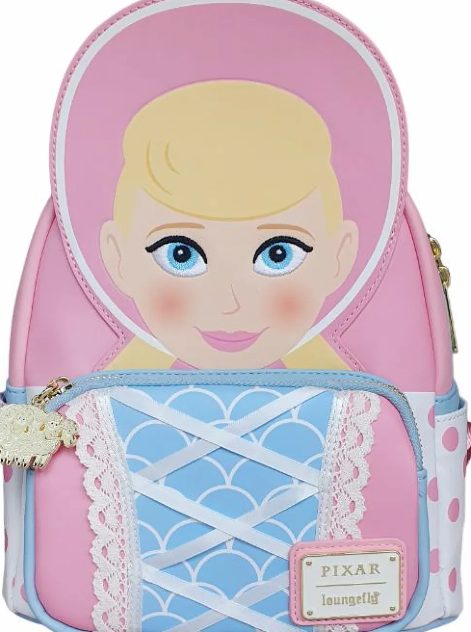 Toy Story - Bo Peep Cosplay 10" Faux Leather Mini Backpack