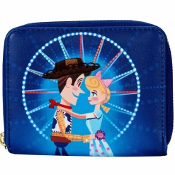 Toy Story - Ferris Wheel Movie Moment 4” Faux Leather Zip-Around Wallet