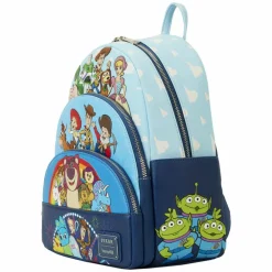 Toy Story - Movie Collab Triple Pocket 12" Faux Leather Mini Backpack