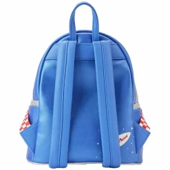 Toy Story - Pizza Planet Space Entry Lenticular Glow in the Dark 10” Faux Leather Mini Backpack