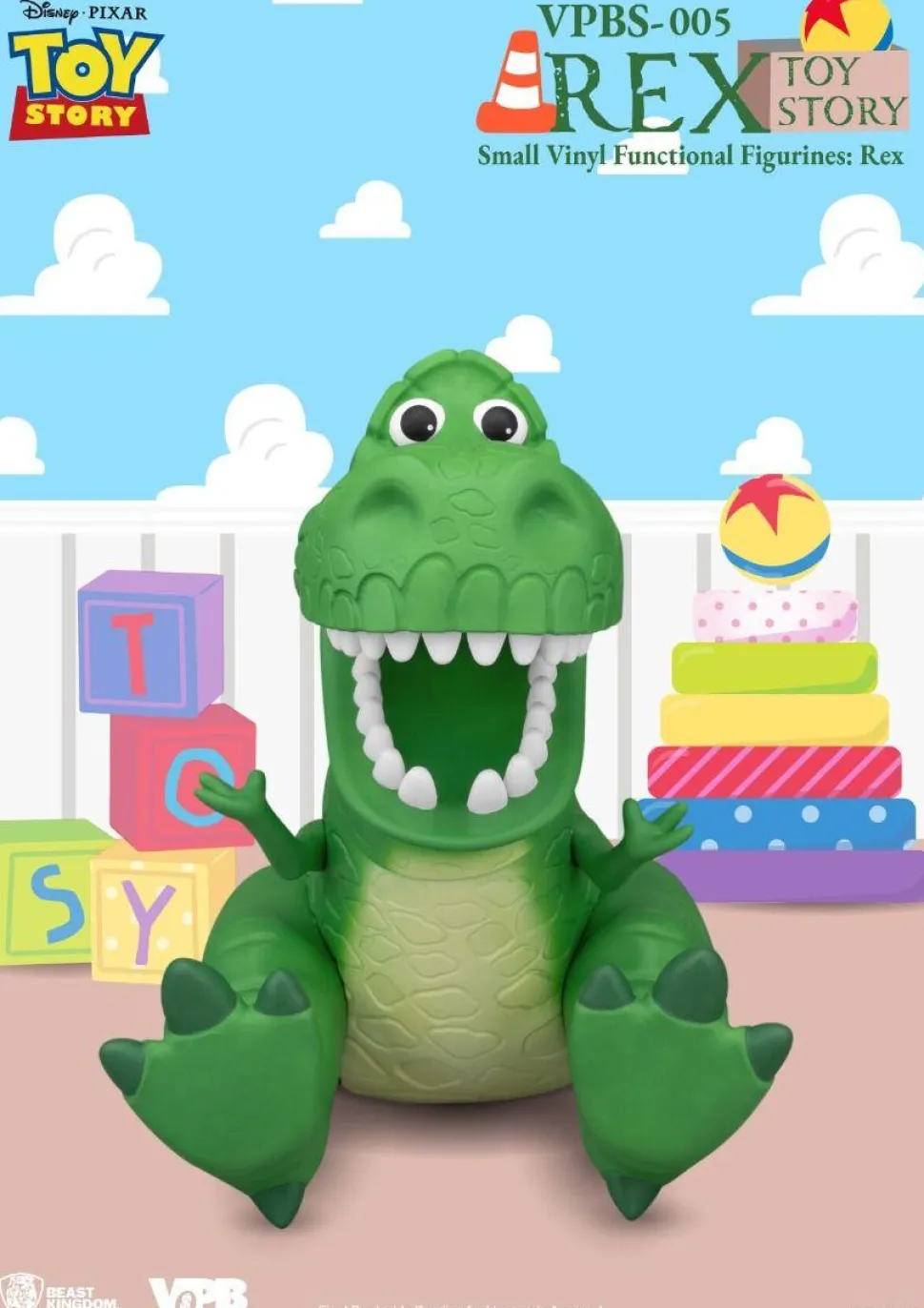Toy Story - Rex 10" Small Vinyl Piggy Bank