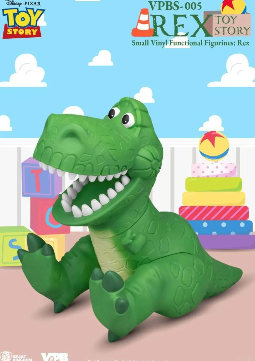 Toy Story - Rex 10" Small Vinyl Piggy Bank