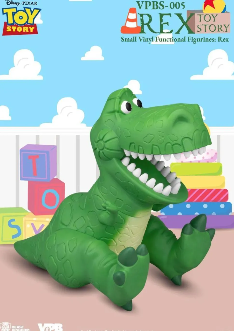 Toy Story - Rex 10" Small Vinyl Piggy Bank