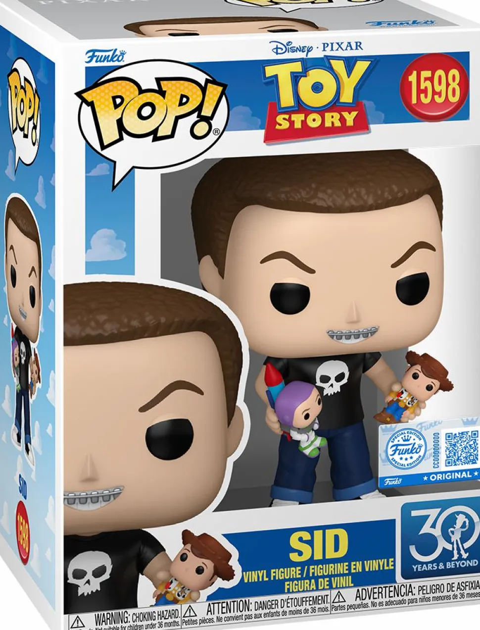 Toy Story - Sid 30th Anniversary Pop! Vinyl Figure