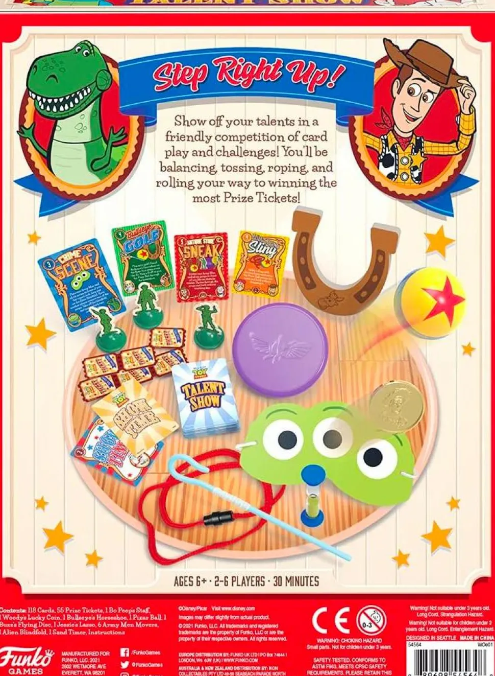 Toy Story - Talent Show Party Game