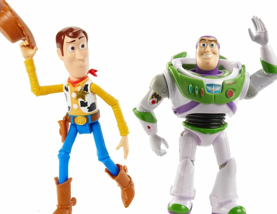 Toy Story - Woody & Buzz Lightyear Pizza Planet Adventure 7" Action Figure 2-Pack