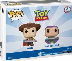Toy Story - Woody & Buzz Lightyear Gaming Pop! Vinyl Figure 2-Pack (2024 Entertainment Expo Convention Exclusive)