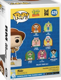 Toy Story x TinyTAN: BTS - RM as Woody Pop! Vinyl Figure