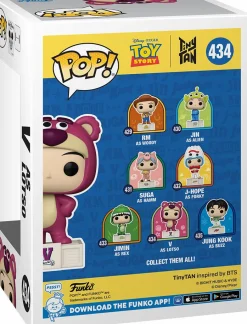 Toy Story x TinyTAN: BTS - V as Lotso Pop! Vinyl Figure