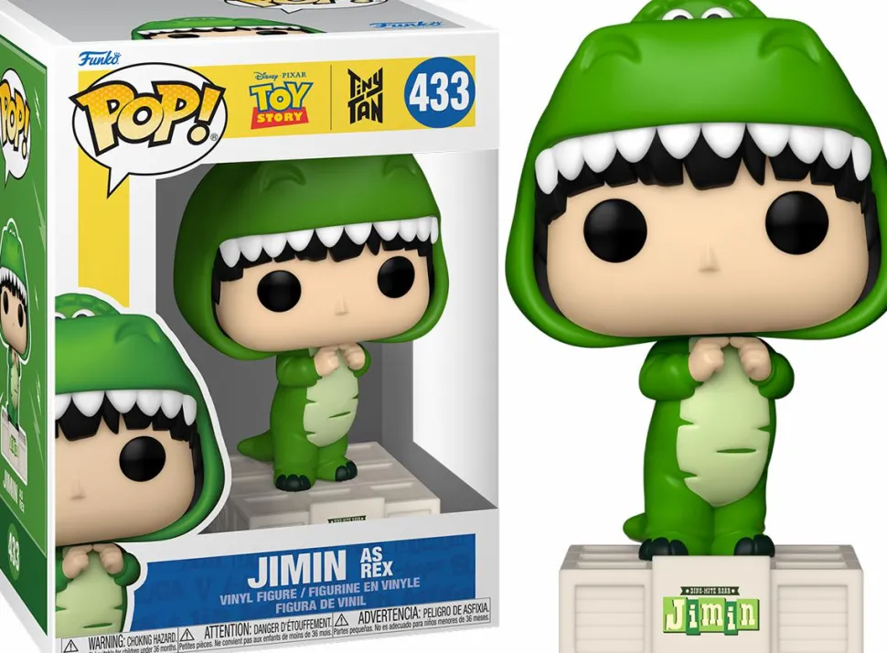 Toy Story x TinyTAN: BTS - Jimin as Rex Pop! Vinyl Figure
