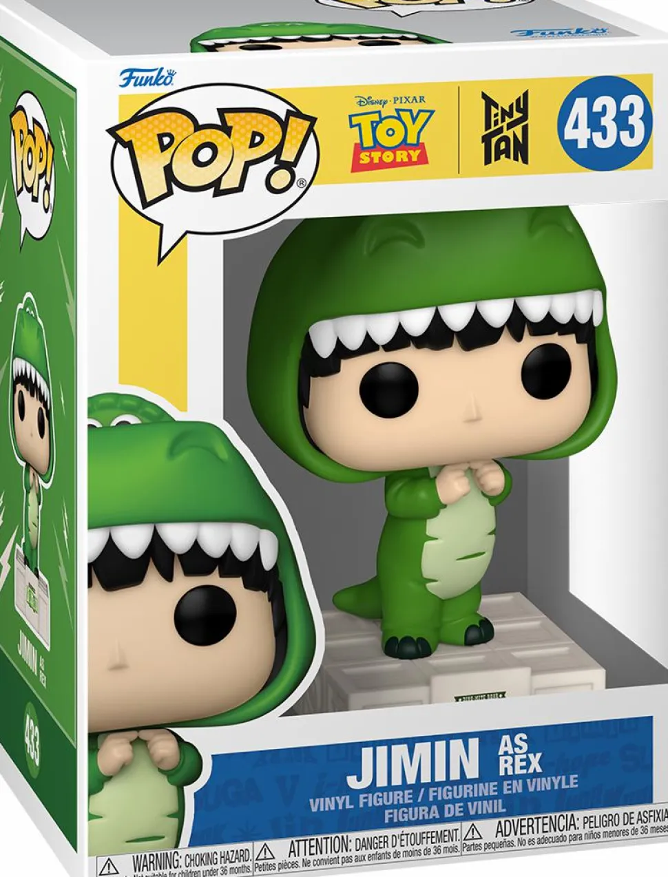 Toy Story x TinyTAN: BTS - Jimin as Rex Pop! Vinyl Figure