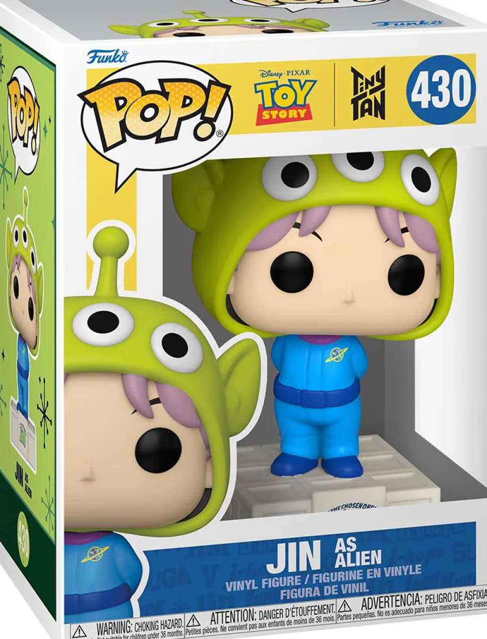 Toy Story x TinyTAN: BTS - Jin as Alien Pop! Vinyl Figure