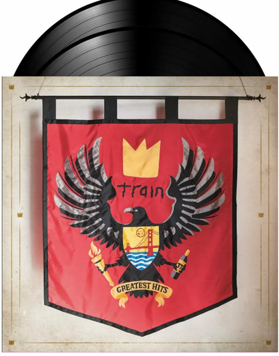 Train - Greatest Hits 2xLP Vinyl Record