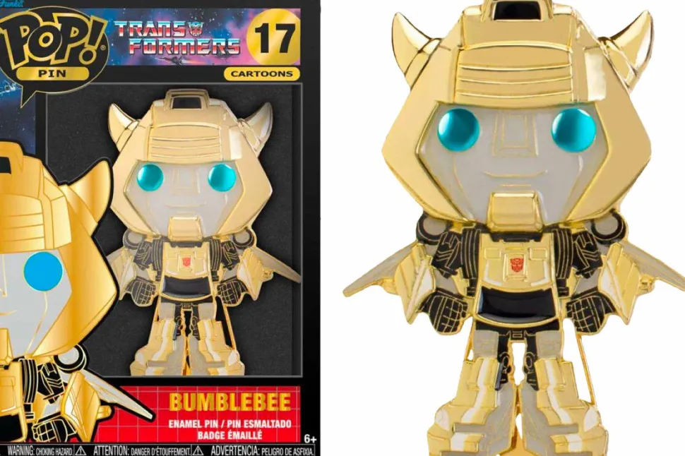 Transformers (1984) - Bumblebee 4” Pop! Enamel Pin