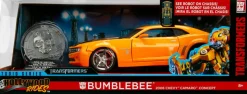 Transformers (2007) - Bumblebee 2006 Chevy Camaro Concept with Medallion Hollywood Rides 1/24th Scale Die-Cast Vehicle Replica