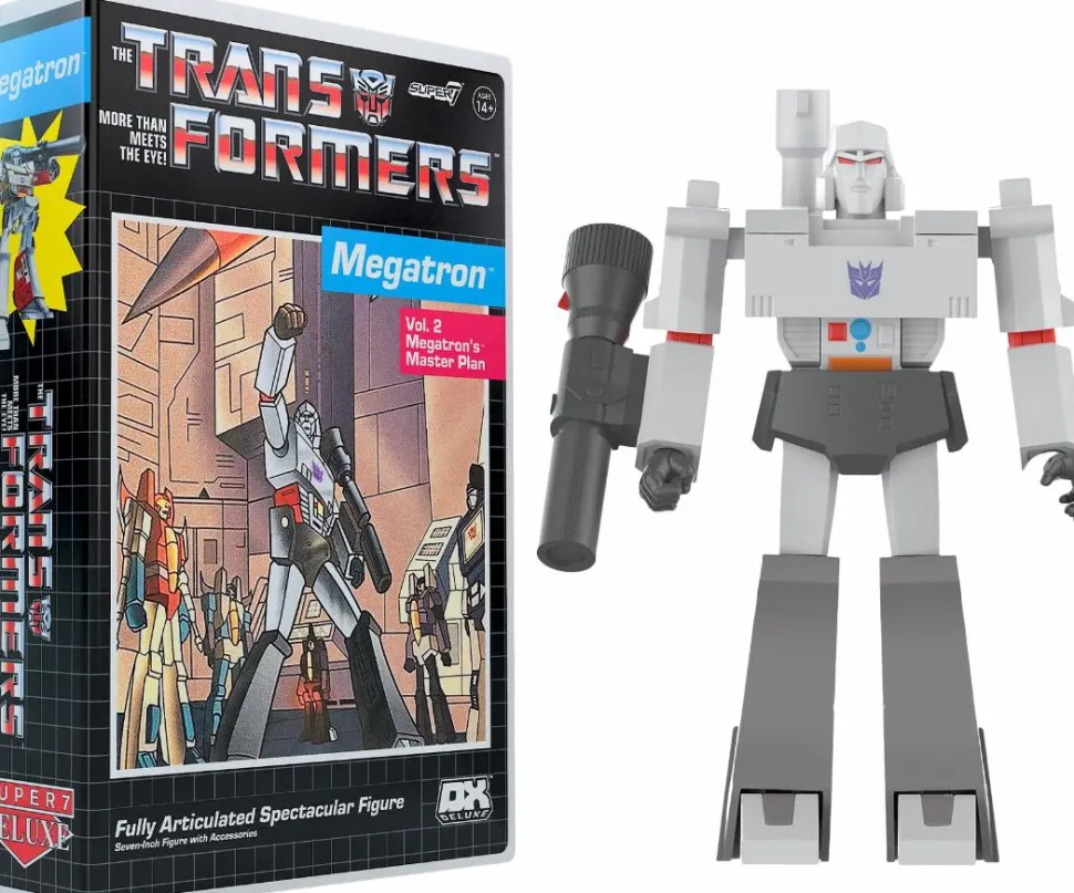 Transformers (1984) - Megatron (VHS) DX Deluxe 7" Scale Action Figure