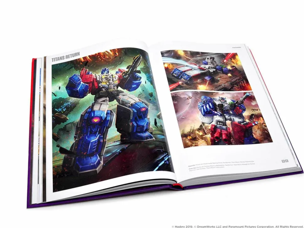 Transformers - A Visual History Hardcover Book
