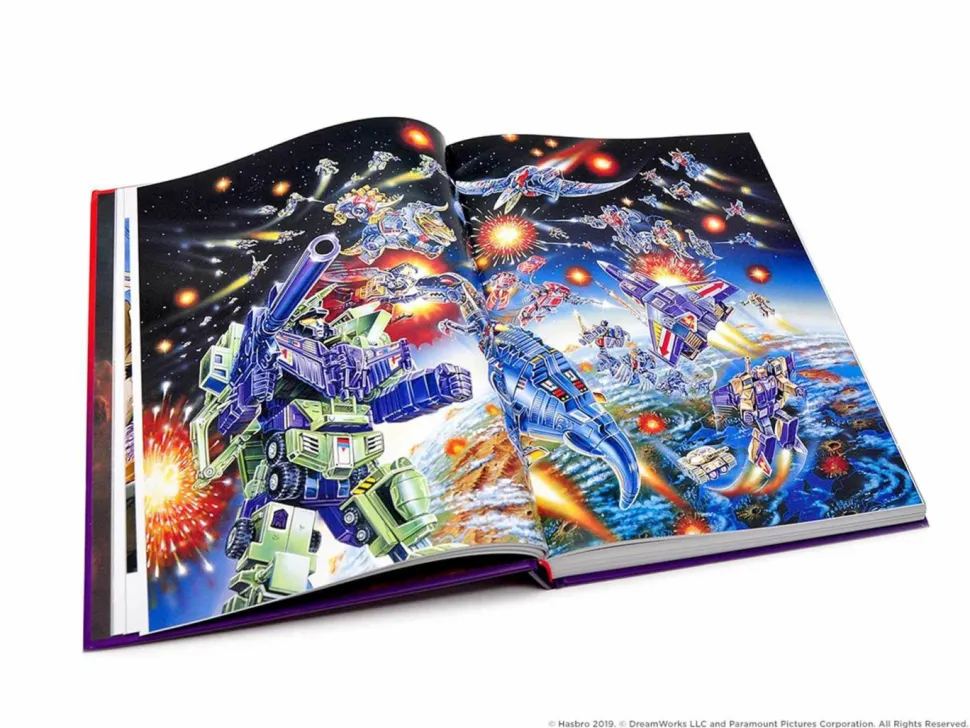 Transformers - A Visual History Hardcover Book
