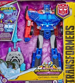 Transformers - Battle Call Officer Optimus Prime Cyberverse 10.5” Action Figure
