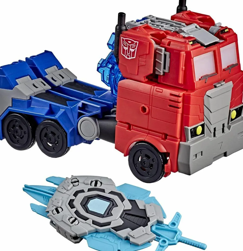 Transformers - Battle Call Officer Optimus Prime Cyberverse 10.5” Action Figure