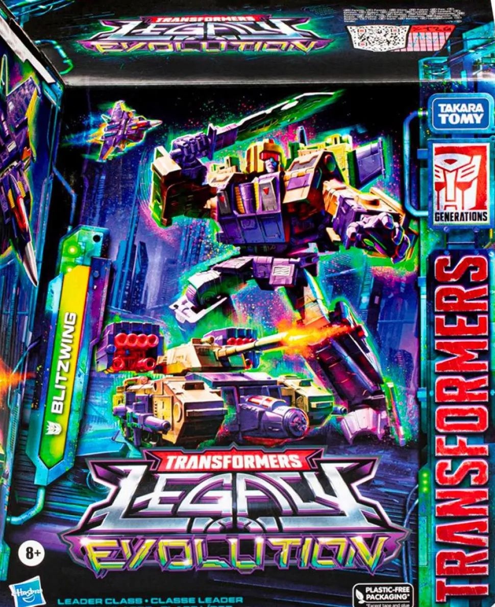 Transformers - Blitzwing Legacy Evolution Leader Class 7" Action Figure