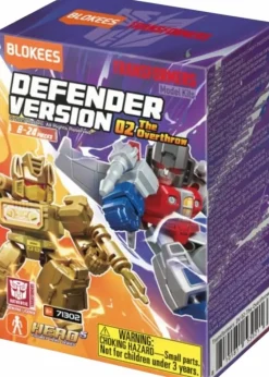 Transformers - Defender Version 02 The Overthrow Blind Box Articulated Model Kit (Display of 12)