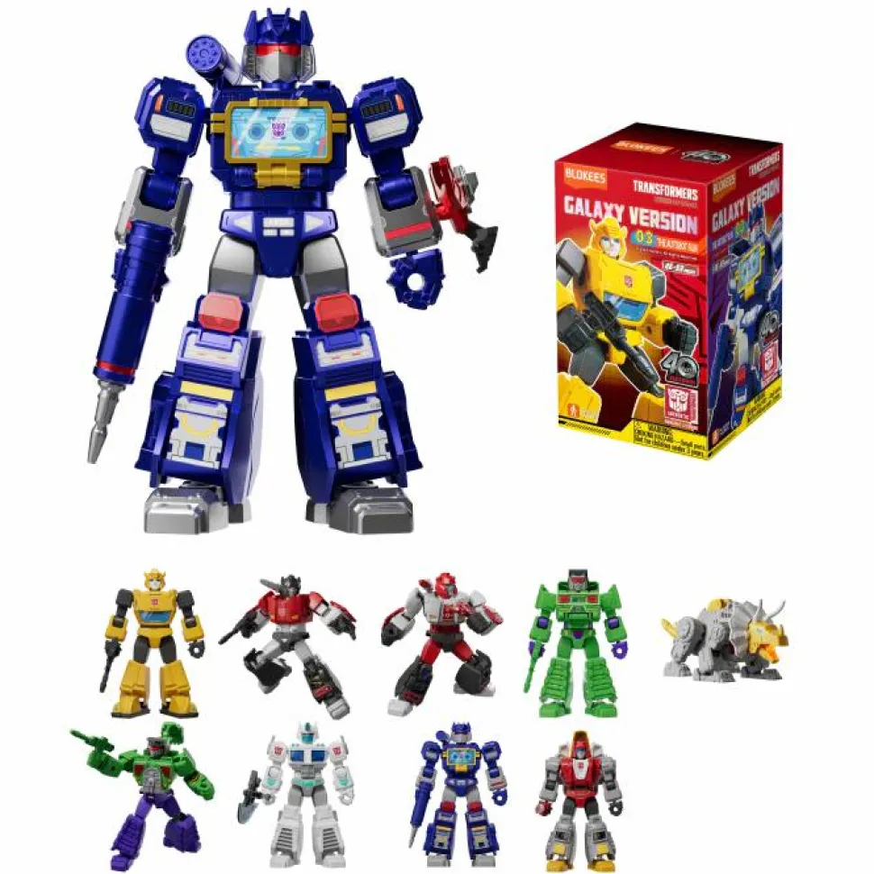 Transformers - Galaxy Version 03 The Autobot Run Blind Box Articulated Model Kit (Display of 9)