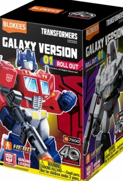 Transformers - Galaxy Version 01 Roll Out Blind Box Articulated Model Kit (Display of 9)
