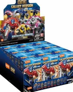 Transformers - Galaxy Version 05 One Blind Box Articulated Model Kit (Display of 9)