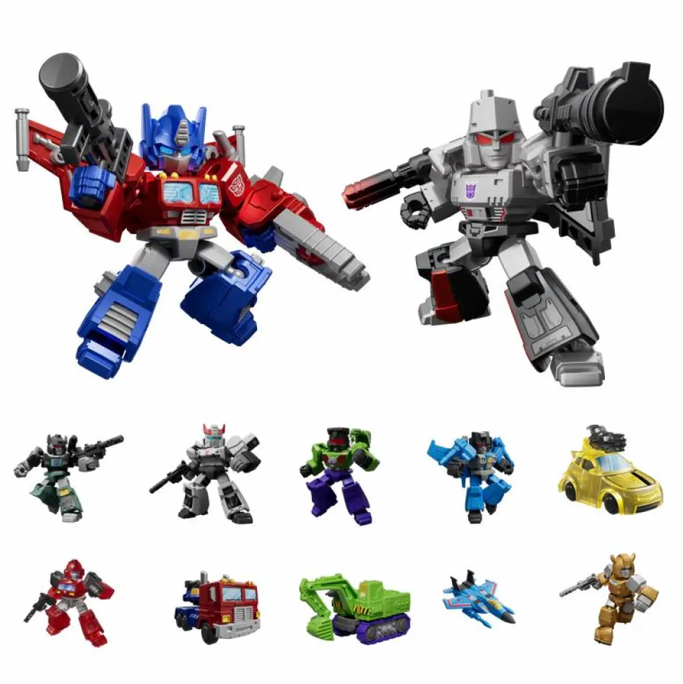 Transformers - Galaxy Version Defender 01 Galaxy Shining Blind Box Articulated Model Kit (Single Unit)