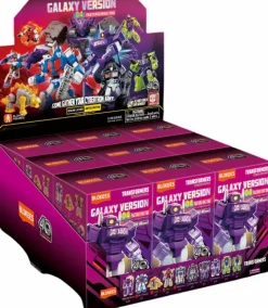 Transformers - Galaxy Version 04 Fractured Space-Time Blind Box Articulated Model Kit (Display of 9)