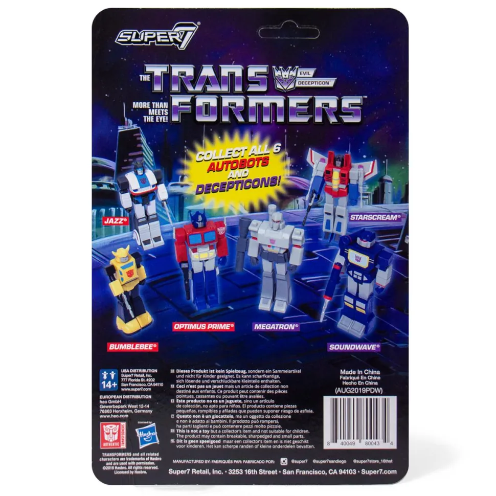 Transformers - Jazz ReAction 3.75” Action Figure