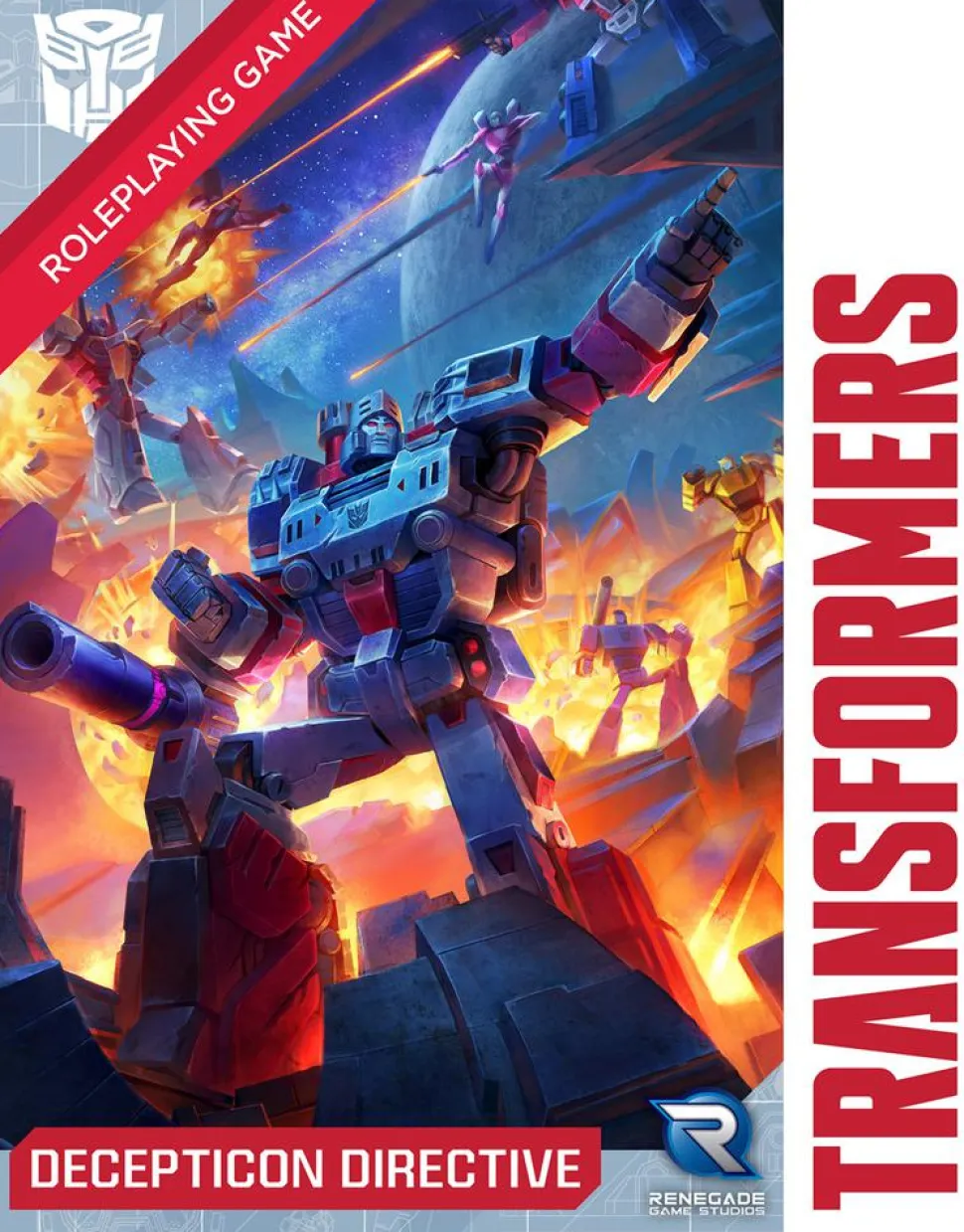 Transformers - Roleplaying Game: Decepticon Directive Sourcebook Hardcover Book
