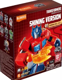 Transformers - Shining Version 01 Shining Roll Out Blind Box Articulated Model Kit (Display of 6)