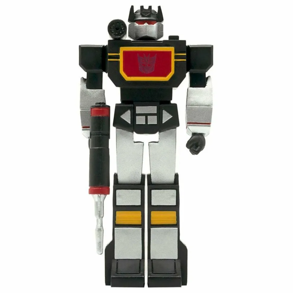Transformers - Soundblaster Black Variant ReAction 3.75” Action Figure