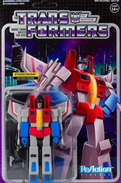 Transformers - Starscream ReAction 3.75” Action Figure