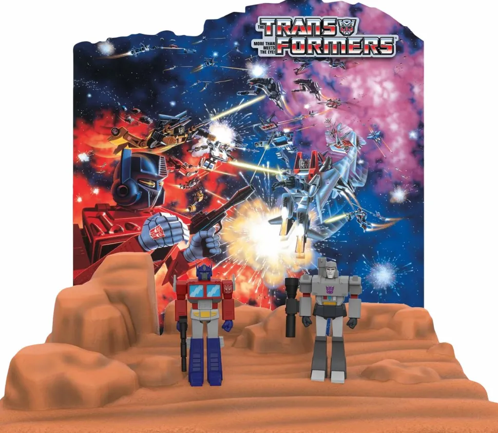 Transformers - The Ark ReAction 3.75" Action Figure Playset