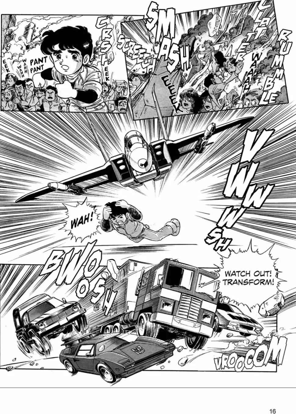Transformers - The Manga Volume 01 Hardcover Book (Previews Exclusive Edition)