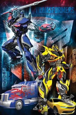 Transformers: Age of Extinction - Optimus and Bumblebee Poster (619)