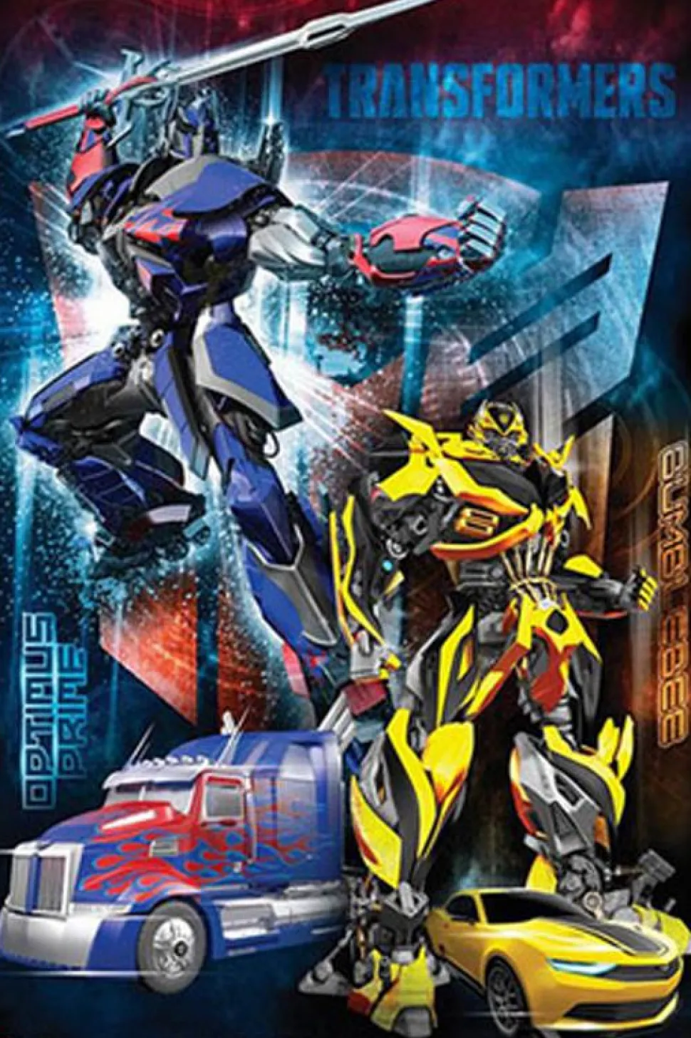Transformers: Age of Extinction - Optimus and Bumblebee Poster (619)