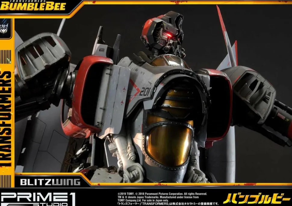 Transformers: Bumblebee (2018) - Blitzwing 31” Statue (Int Sales Only)